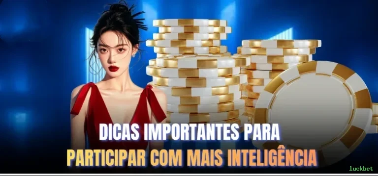 Imagem promocional da luckbet mostrando a plataforma e suas vantagens